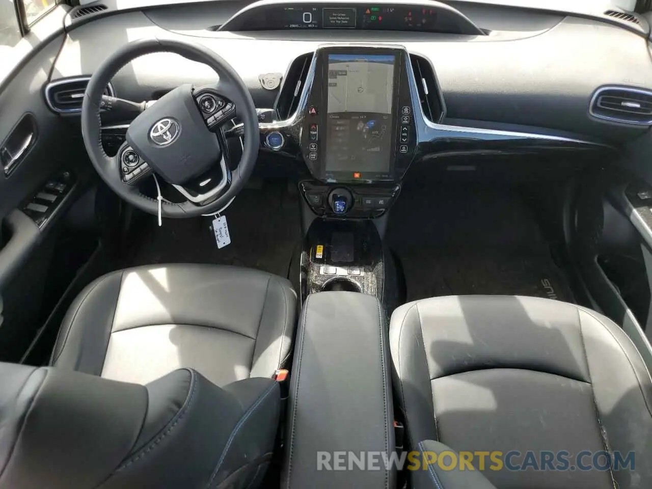 8 fotografías del automóvil dañado JTDKARFU2K3079905 TOYOTA PRIUS 2019