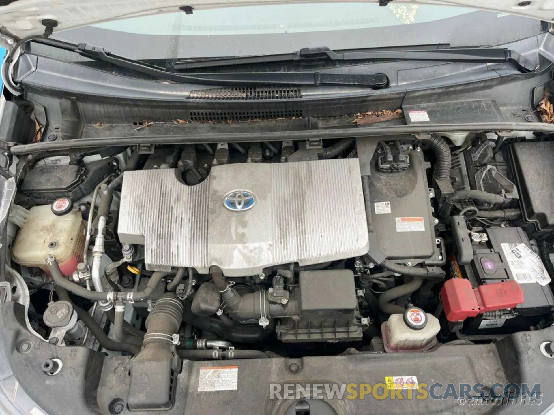 14 fotografías del automóvil dañado JTDKARFU2K3090290 TOYOTA PRIUS 2019