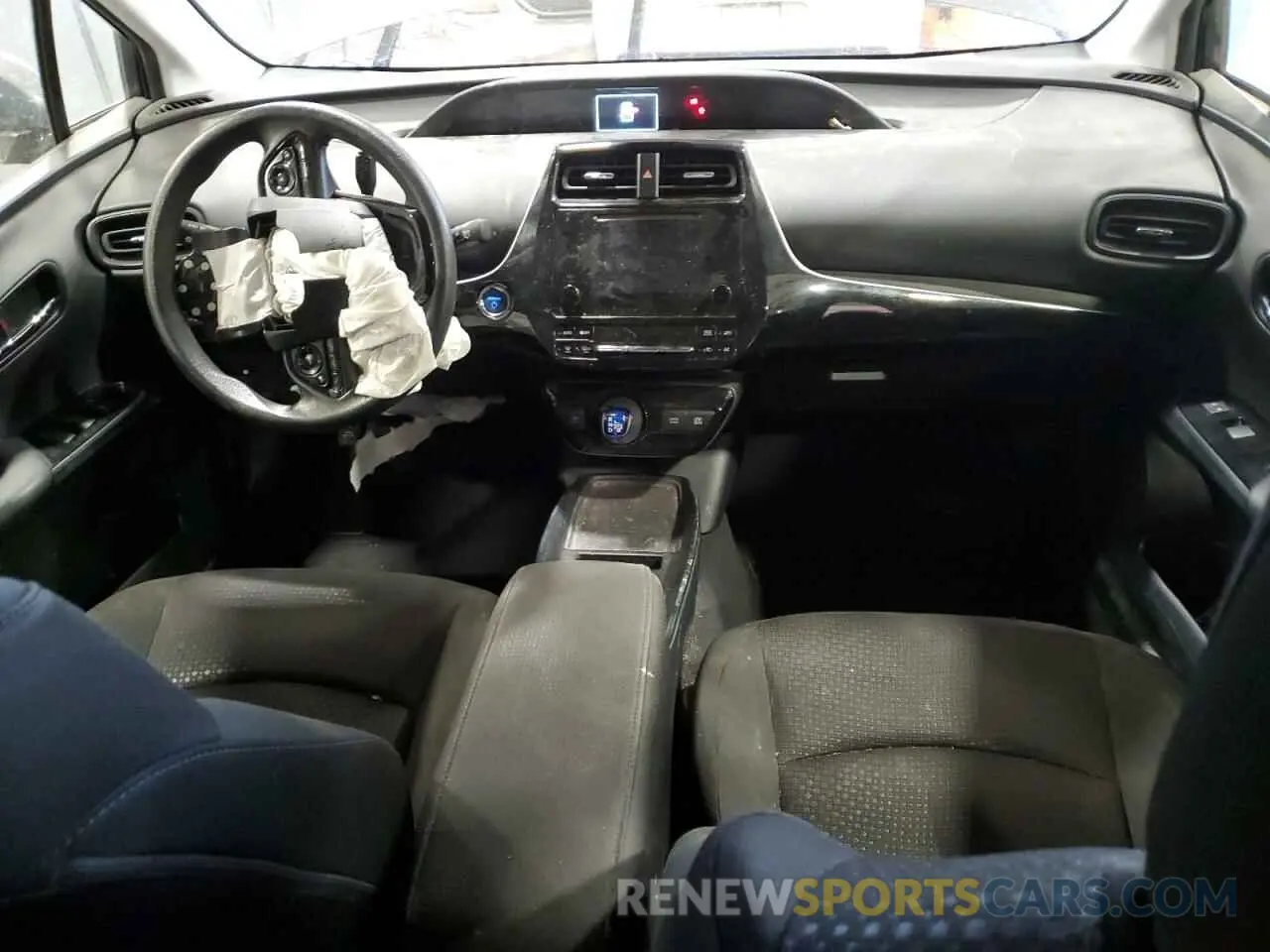 8 fotografías del automóvil dañado JTDKARFU3K3073515 TOYOTA PRIUS 2019