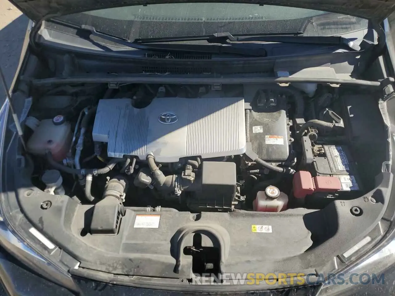 11 fotografías del automóvil dañado JTDKARFU3K3074258 TOYOTA PRIUS 2019