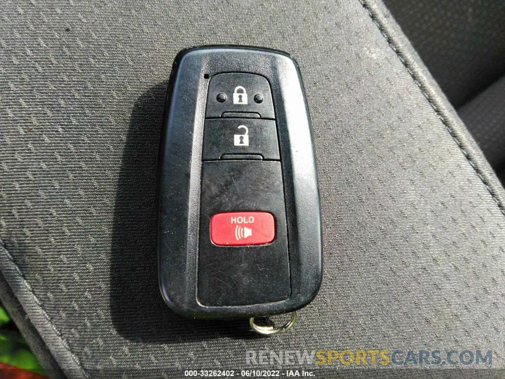 11 fotografías del automóvil dañado JTDKARFU3K3084739 TOYOTA PRIUS 2019