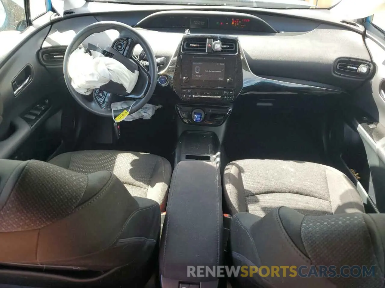 8 fotografías del automóvil dañado JTDKARFU3K3088497 TOYOTA PRIUS 2019