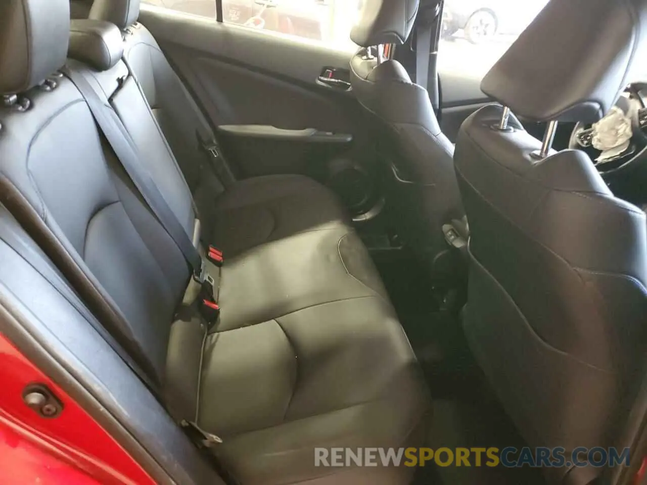 10 fotografías del automóvil dañado JTDKARFU3K3090251 TOYOTA PRIUS 2019