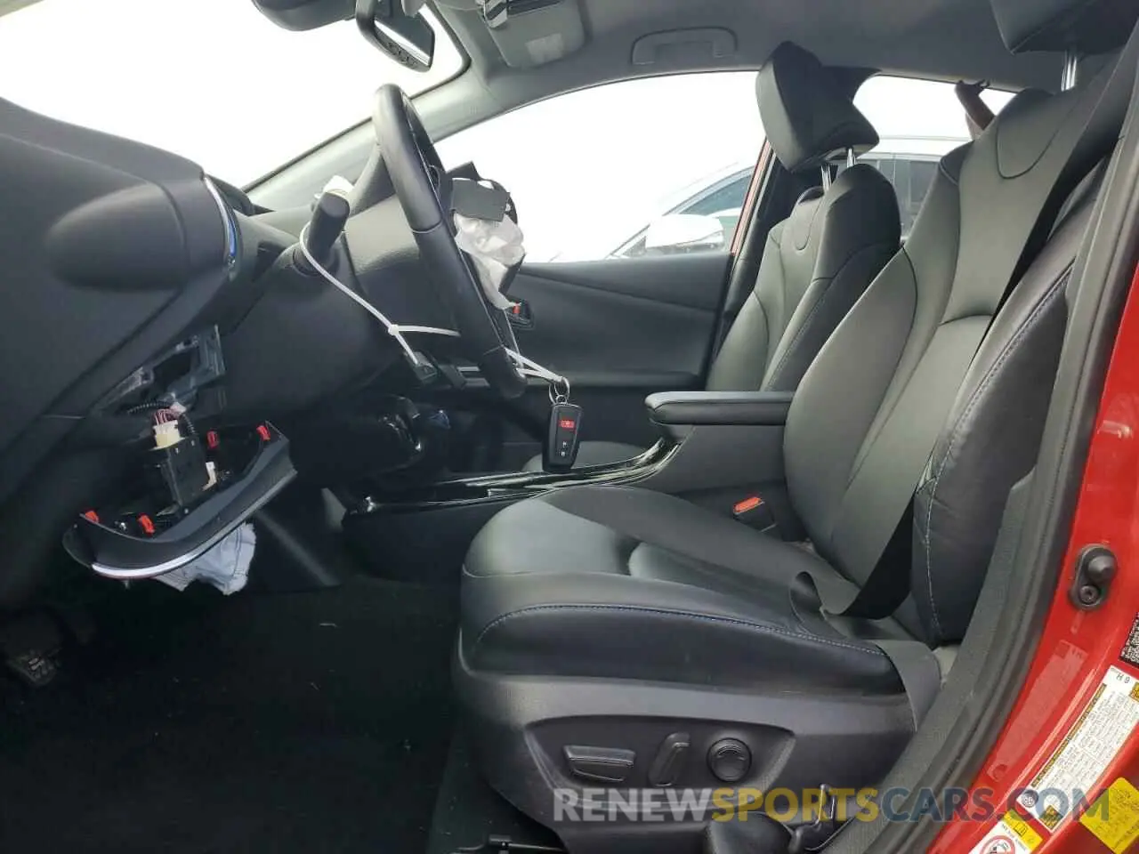 7 fotografías del automóvil dañado JTDKARFU3K3090251 TOYOTA PRIUS 2019