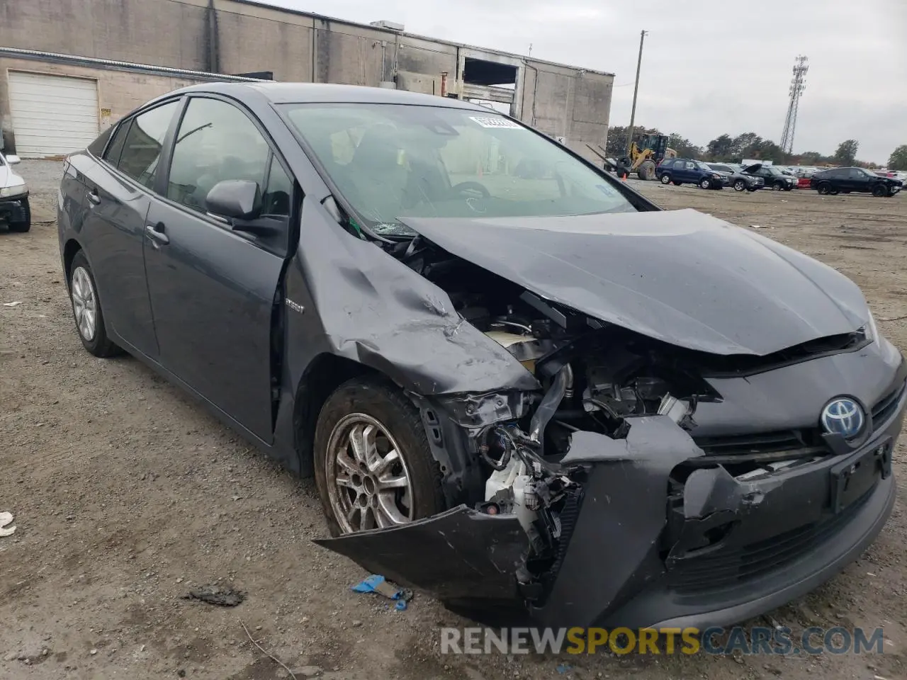 9 fotografías del automóvil dañado JTDKARFU3K3091805 TOYOTA PRIUS 2019