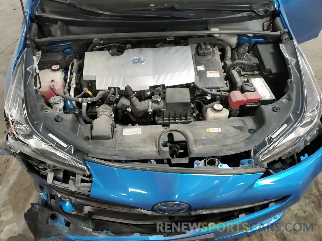 11 fotografías del automóvil dañado JTDKARFU4K3076374 TOYOTA PRIUS 2019