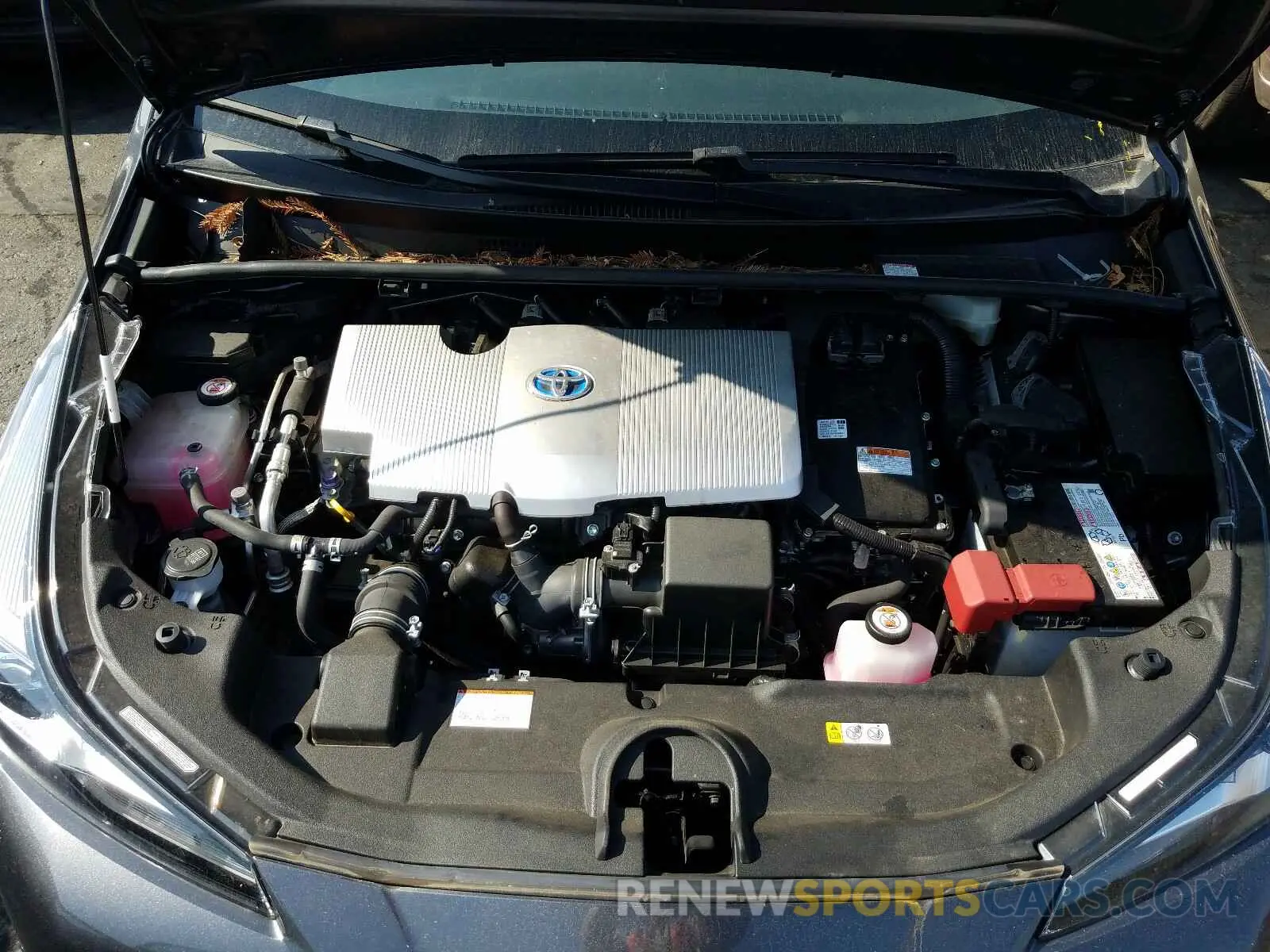 7 fotografías del automóvil dañado JTDKARFU5K3070003 TOYOTA PRIUS 2019