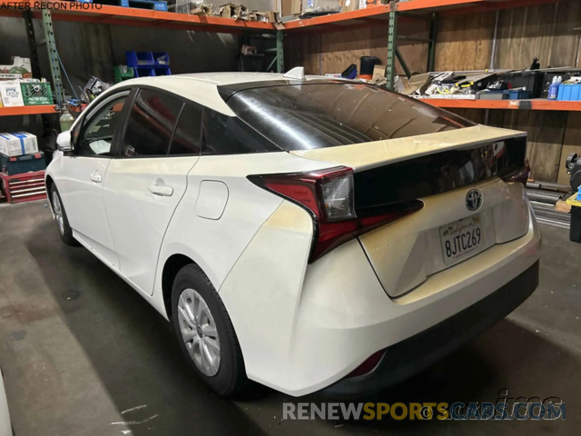 1 fotografías del automóvil dañado JTDKARFU5K3071006 TOYOTA PRIUS 2019
