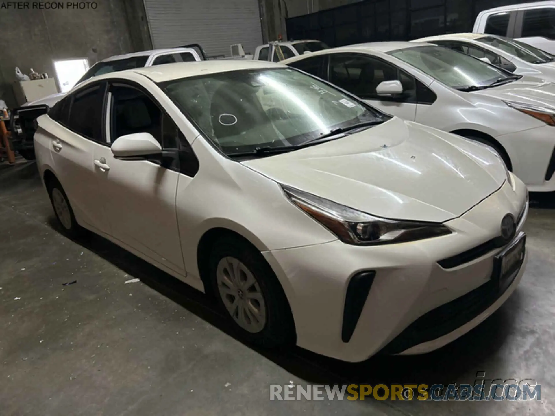 7 fotografías del automóvil dañado JTDKARFU5K3071006 TOYOTA PRIUS 2019