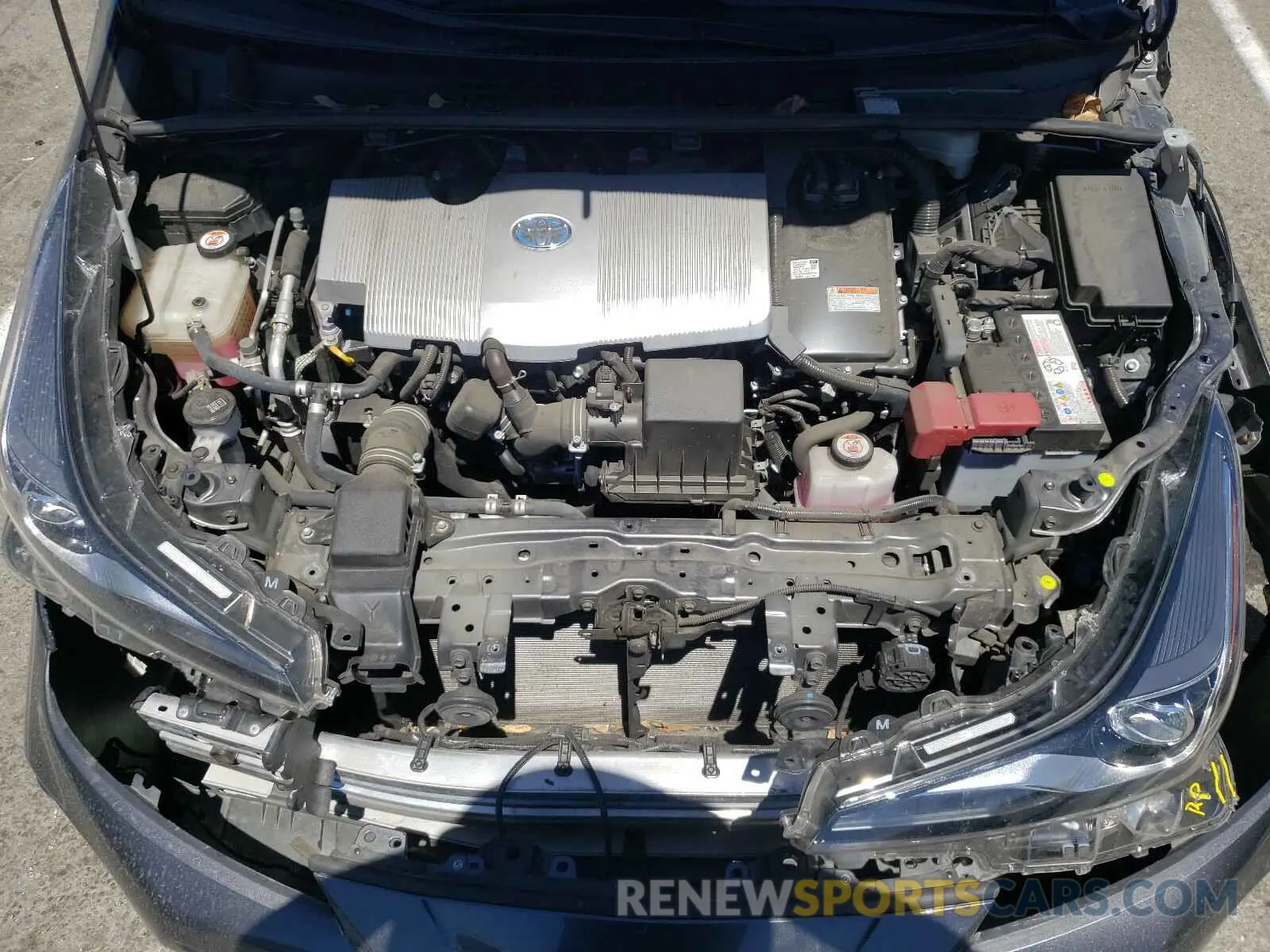 7 fotografías del automóvil dañado JTDKARFU5K3073600 TOYOTA PRIUS 2019
