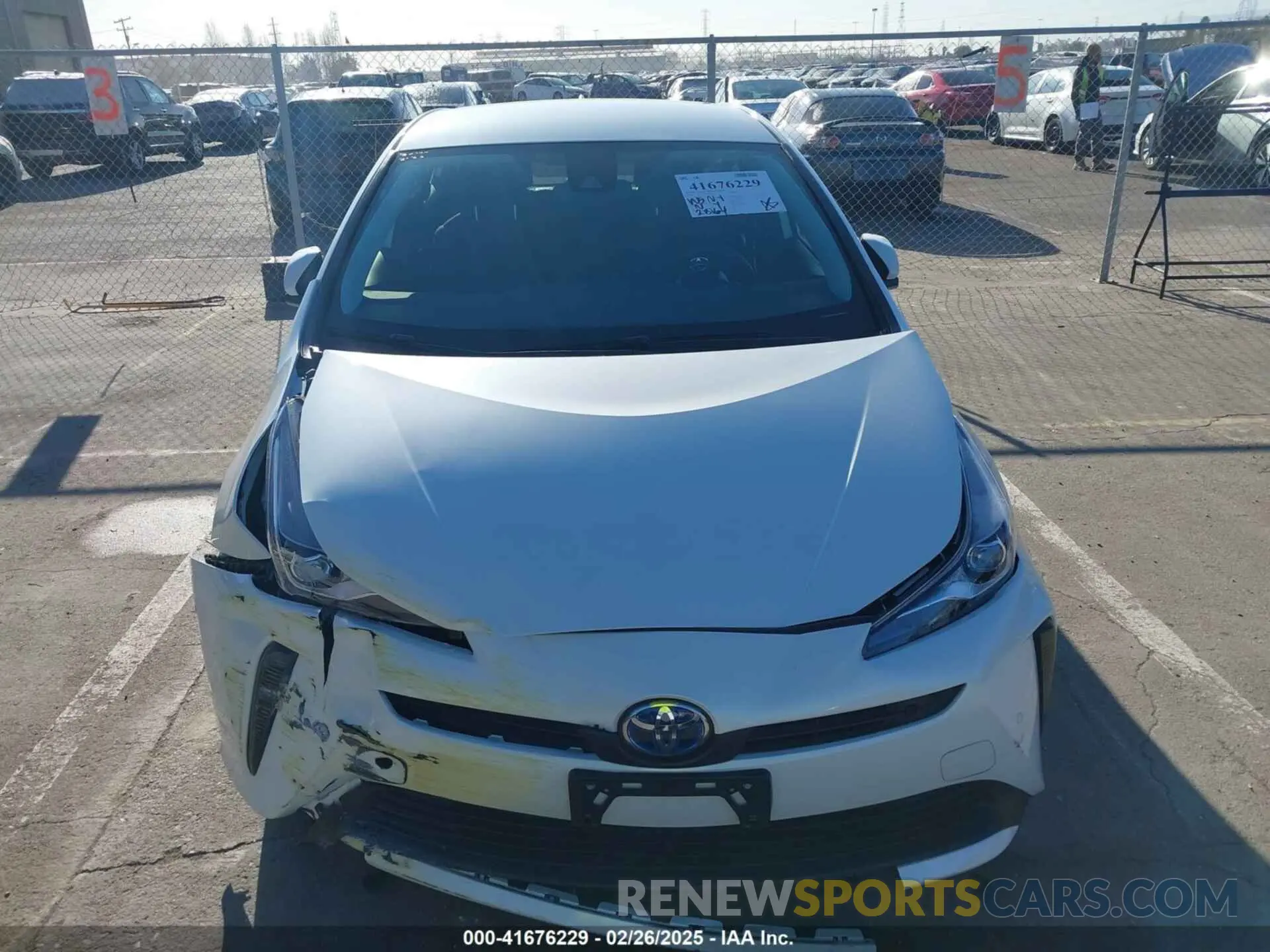 11 fotografías del automóvil dañado JTDKARFU5K3074181 TOYOTA PRIUS 2019