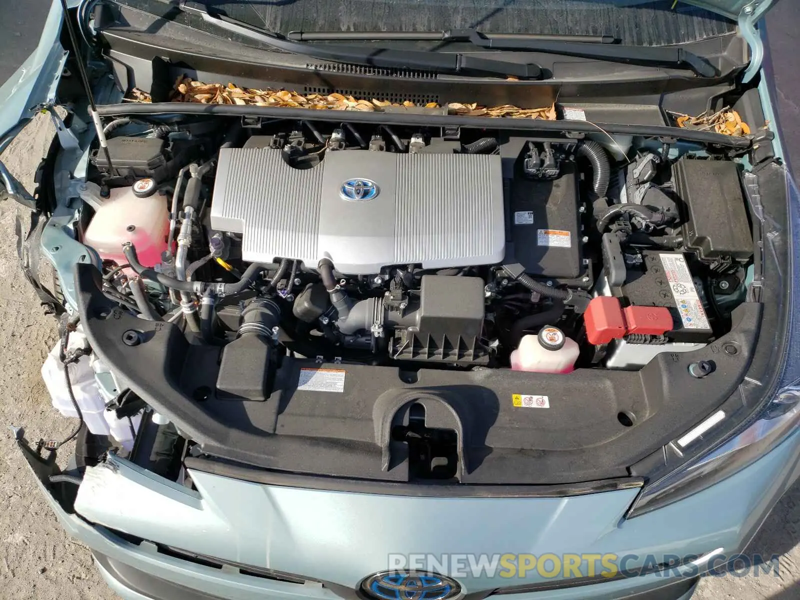 7 fotografías del automóvil dañado JTDKARFU5K3081504 TOYOTA PRIUS 2019