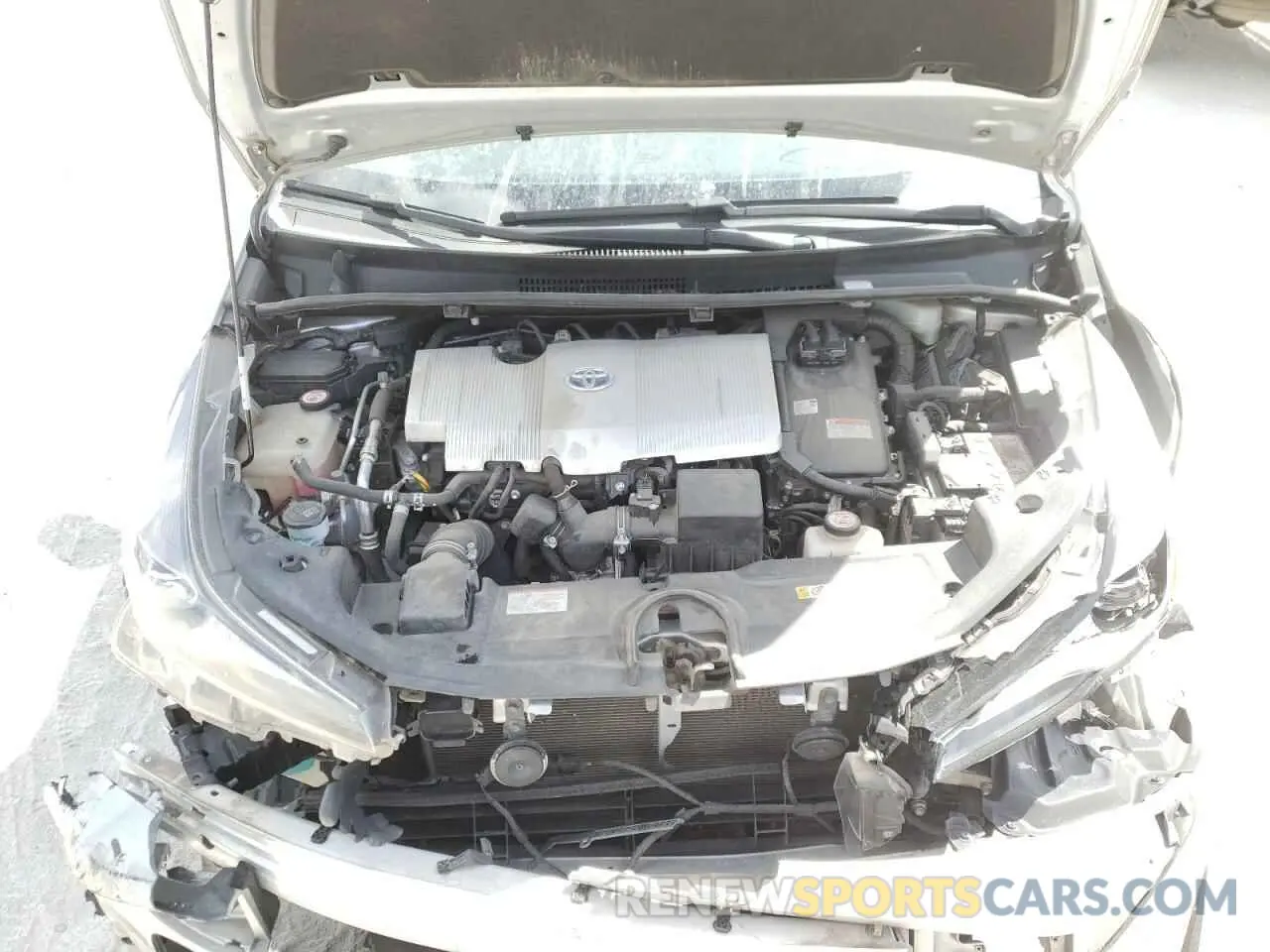 7 fotografías del automóvil dañado JTDKARFU5K3093961 TOYOTA PRIUS 2019