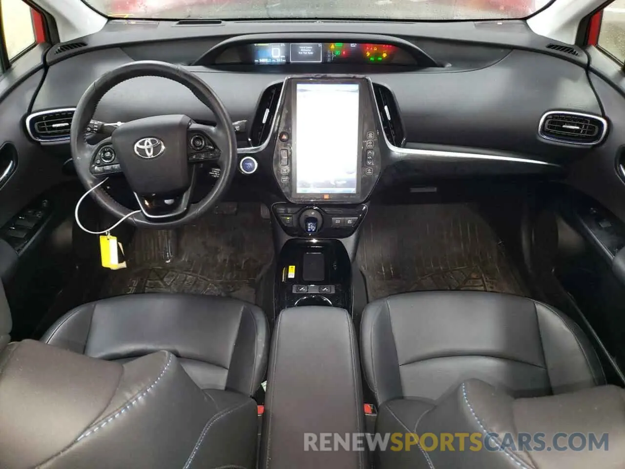 8 fotografías del automóvil dañado JTDKARFU5K3095175 TOYOTA PRIUS 2019
