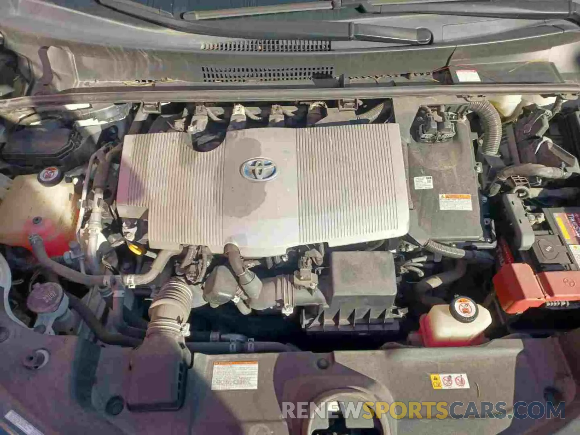 17 fotografías del automóvil dañado JTDKARFU6K3071984 TOYOTA PRIUS 2019
