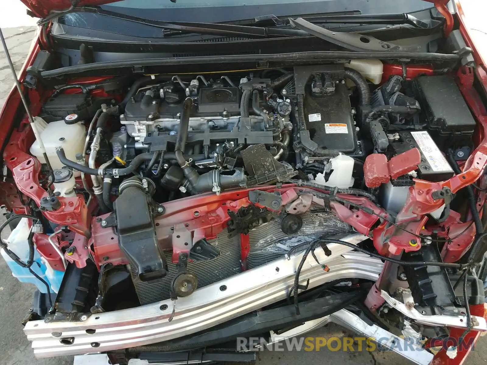 7 fotografías del automóvil dañado JTDKARFU6K3079437 TOYOTA PRIUS 2019