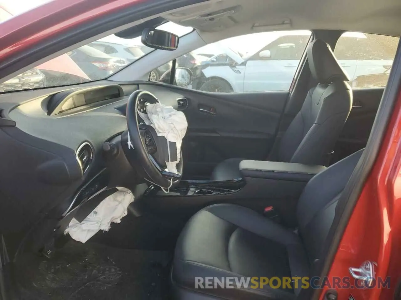 7 fotografías del automóvil dañado JTDKARFU6K3089269 TOYOTA PRIUS 2019