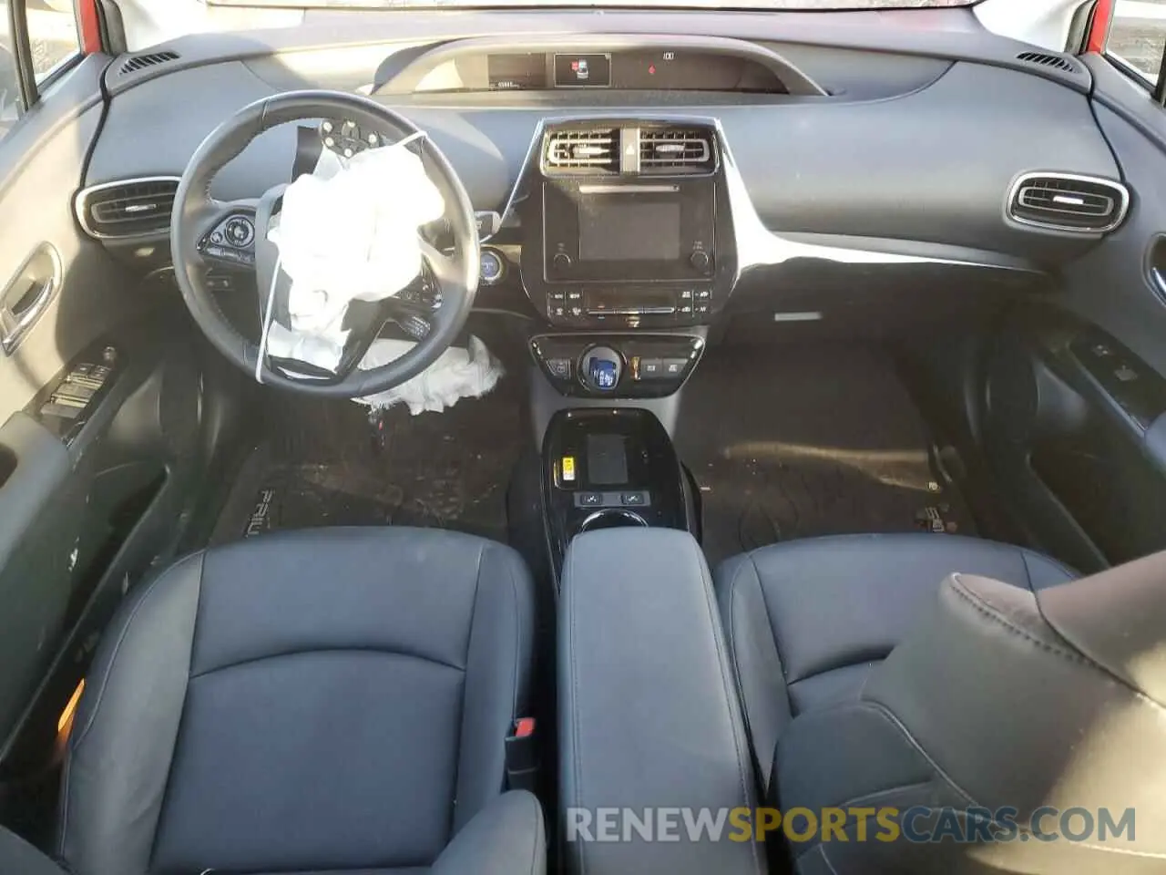 8 fotografías del automóvil dañado JTDKARFU6K3089269 TOYOTA PRIUS 2019