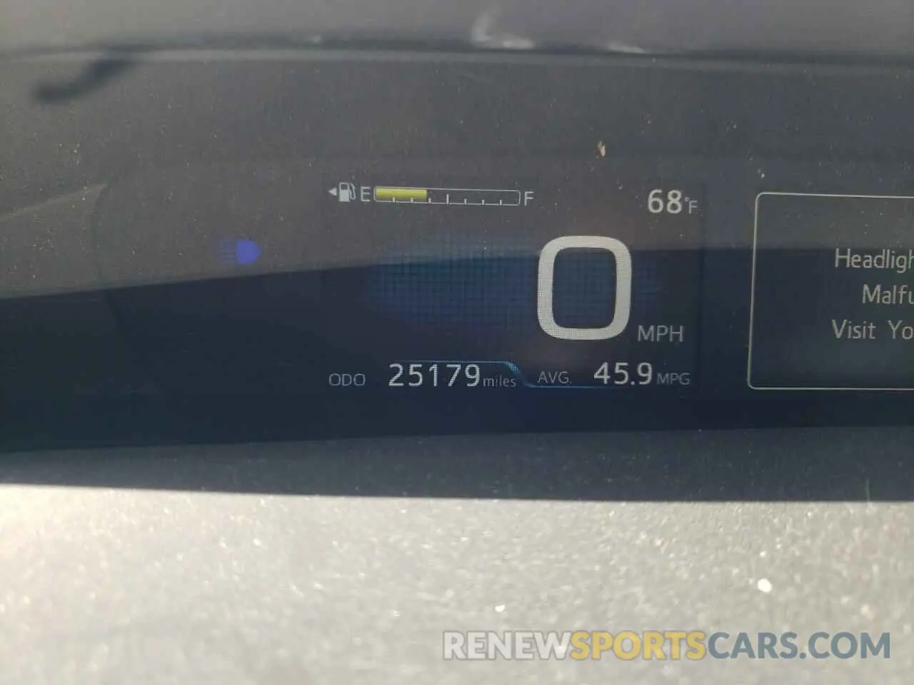 8 fotografías del automóvil dañado JTDKARFU7K3074666 TOYOTA PRIUS 2019