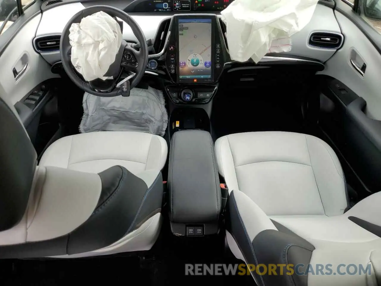8 fotografías del automóvil dañado JTDKARFU7K3077695 TOYOTA PRIUS 2019