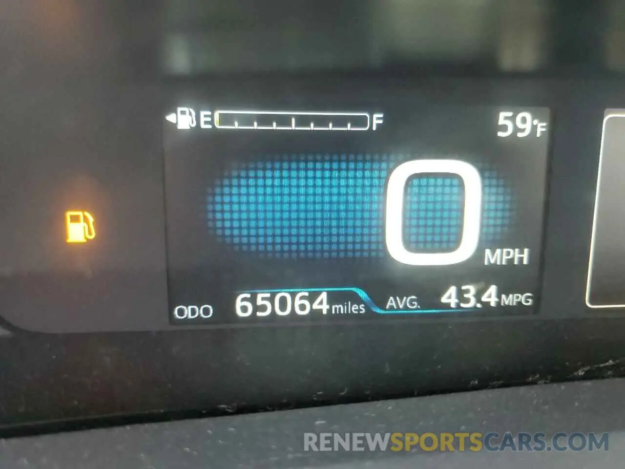 9 fotografías del automóvil dañado JTDKARFU7K3086591 TOYOTA PRIUS 2019