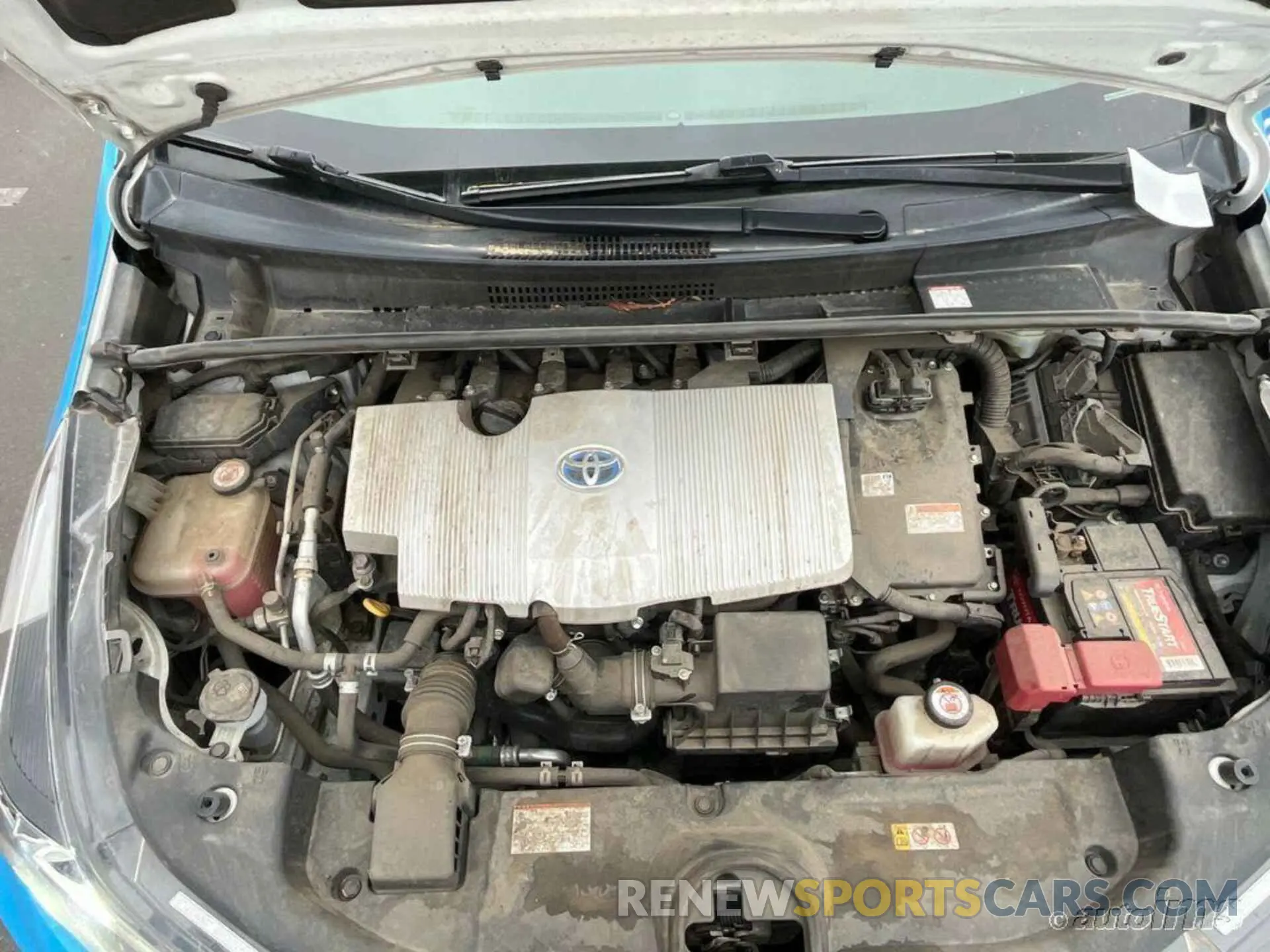 5 fotografías del automóvil dañado JTDKARFU7K3090074 TOYOTA PRIUS 2019