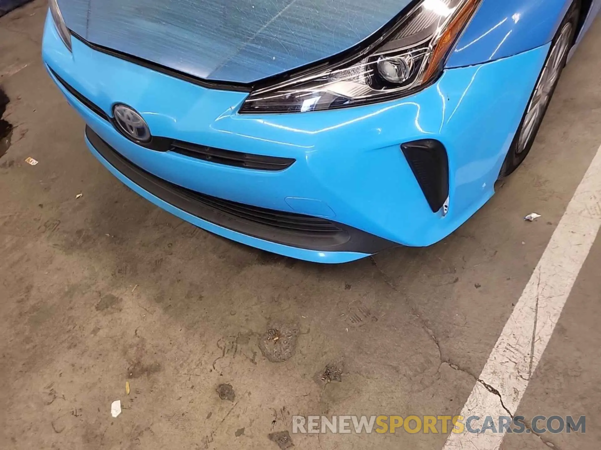 16 fotografías del automóvil dañado JTDKARFU8K3071520 TOYOTA PRIUS 2019