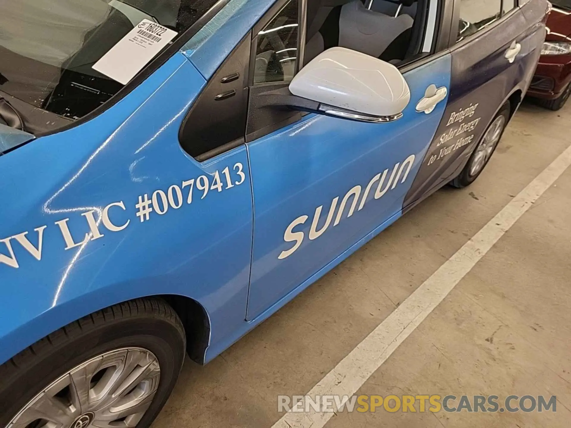 22 fotografías del automóvil dañado JTDKARFU8K3071520 TOYOTA PRIUS 2019
