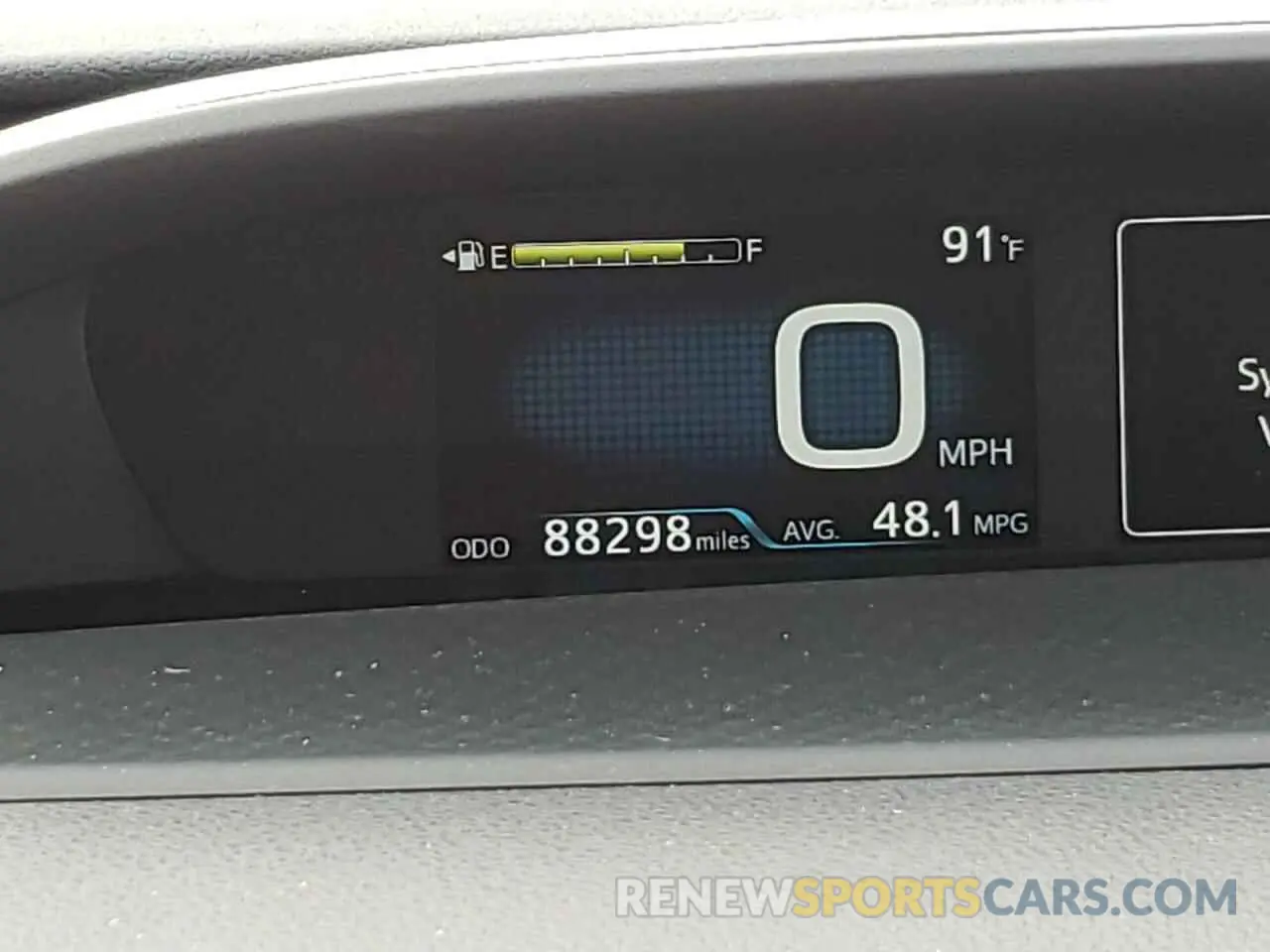 8 fotografías del automóvil dañado JTDKARFU8K3072053 TOYOTA PRIUS 2019