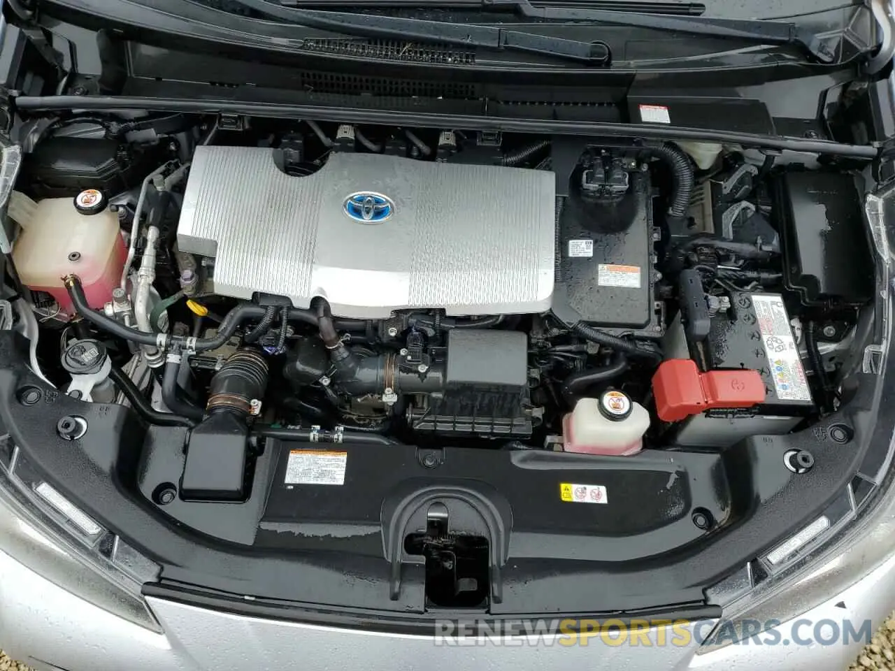 11 fotografías del automóvil dañado JTDKARFU8K3082713 TOYOTA PRIUS 2019