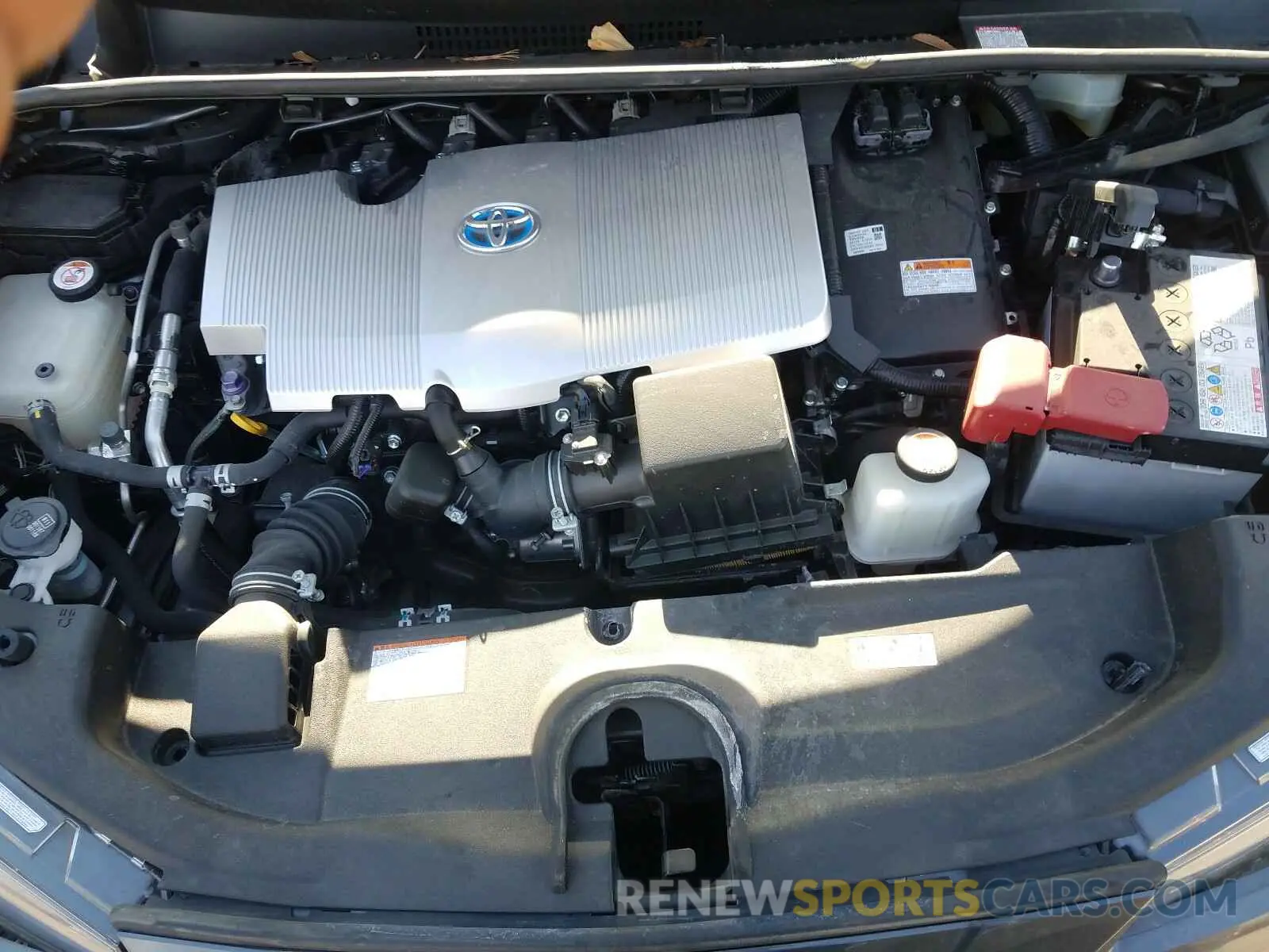 7 fotografías del automóvil dañado JTDKARFU8K3100885 TOYOTA PRIUS 2019