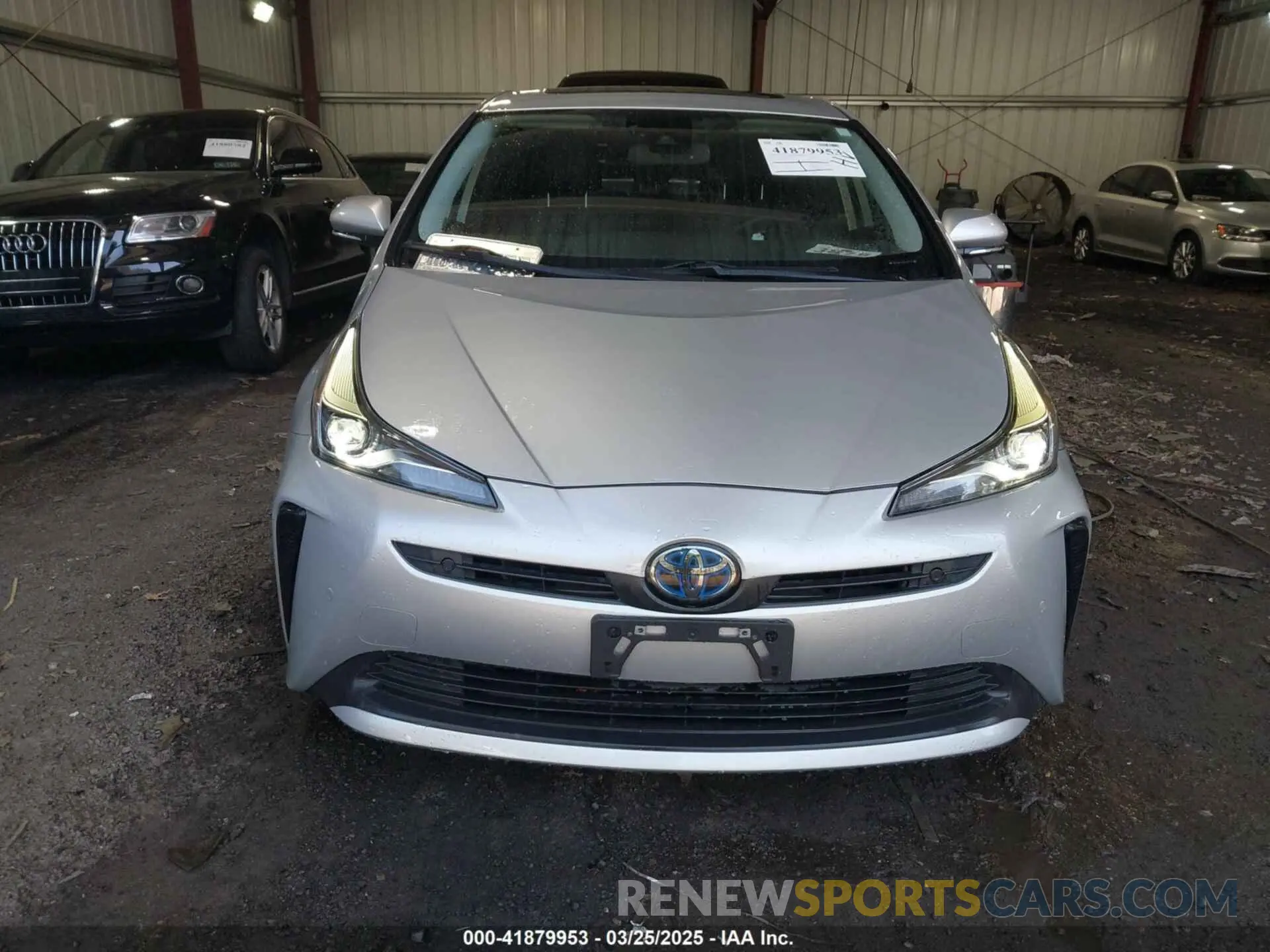 12 fotografías del automóvil dañado JTDKARFU8K3101776 TOYOTA PRIUS 2019