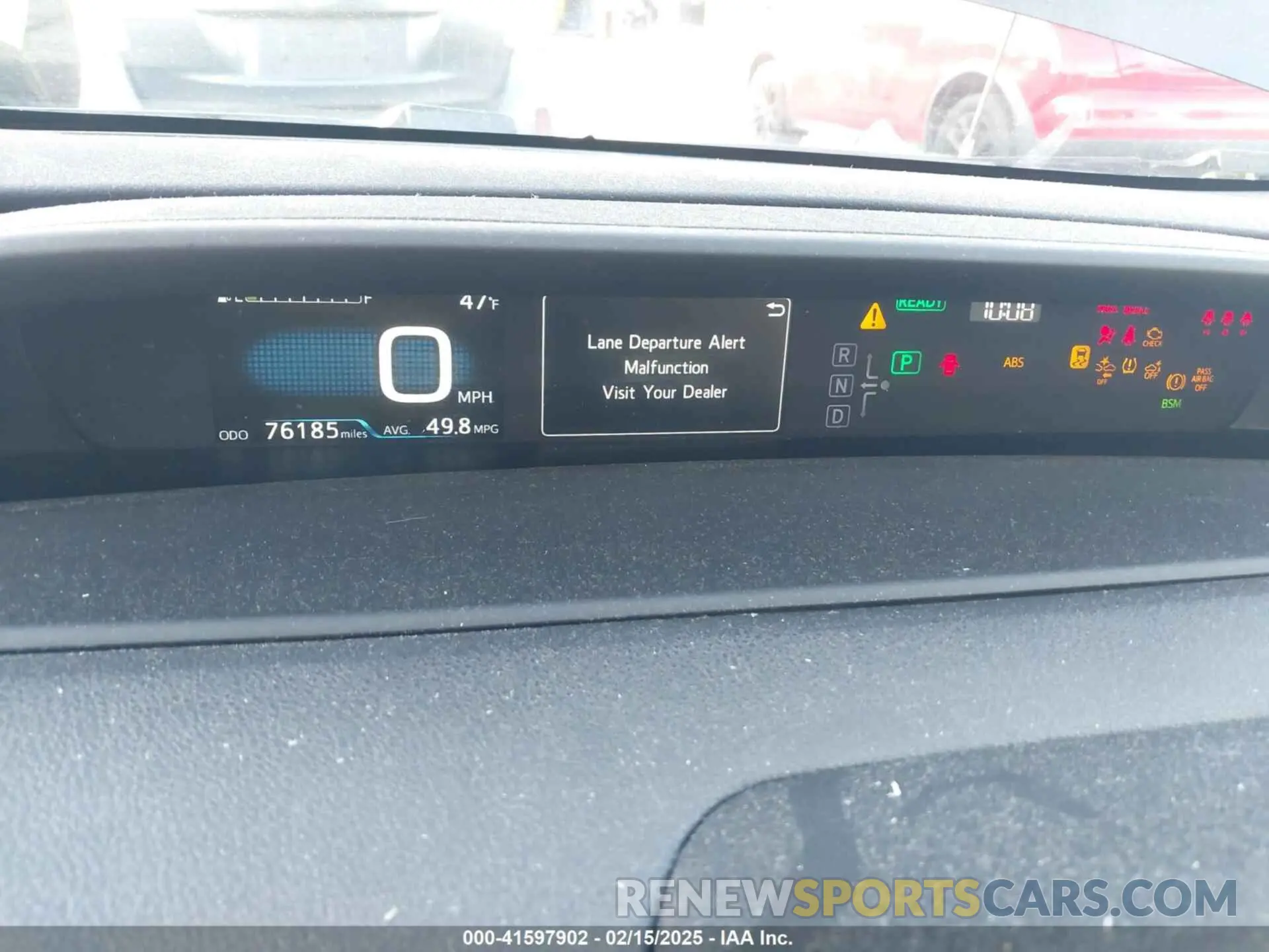 7 fotografías del automóvil dañado JTDKARFU9K3070621 TOYOTA PRIUS 2019