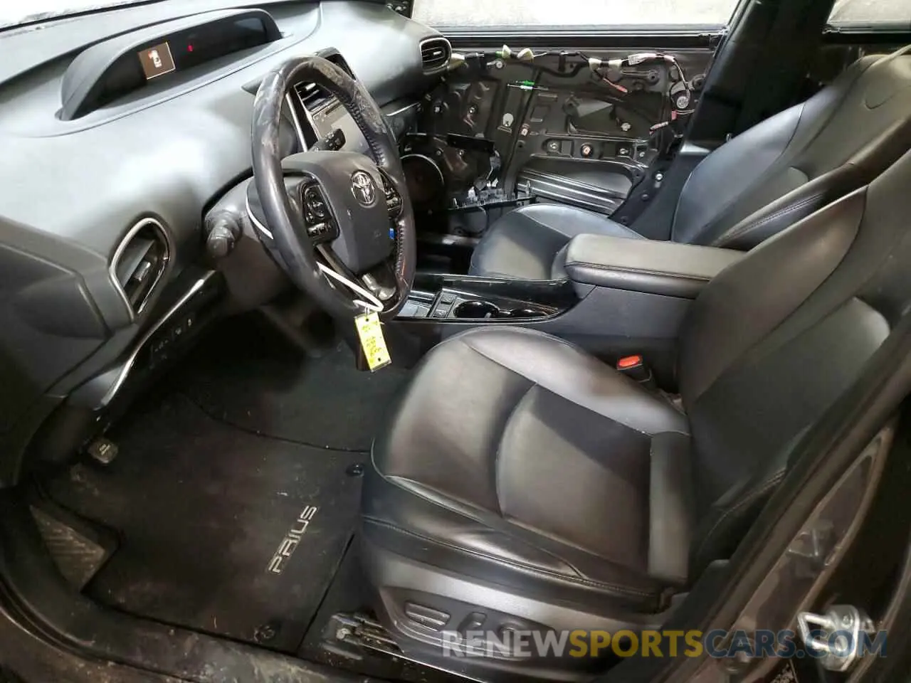 7 fotografías del automóvil dañado JTDKARFU9K3071705 TOYOTA PRIUS 2019