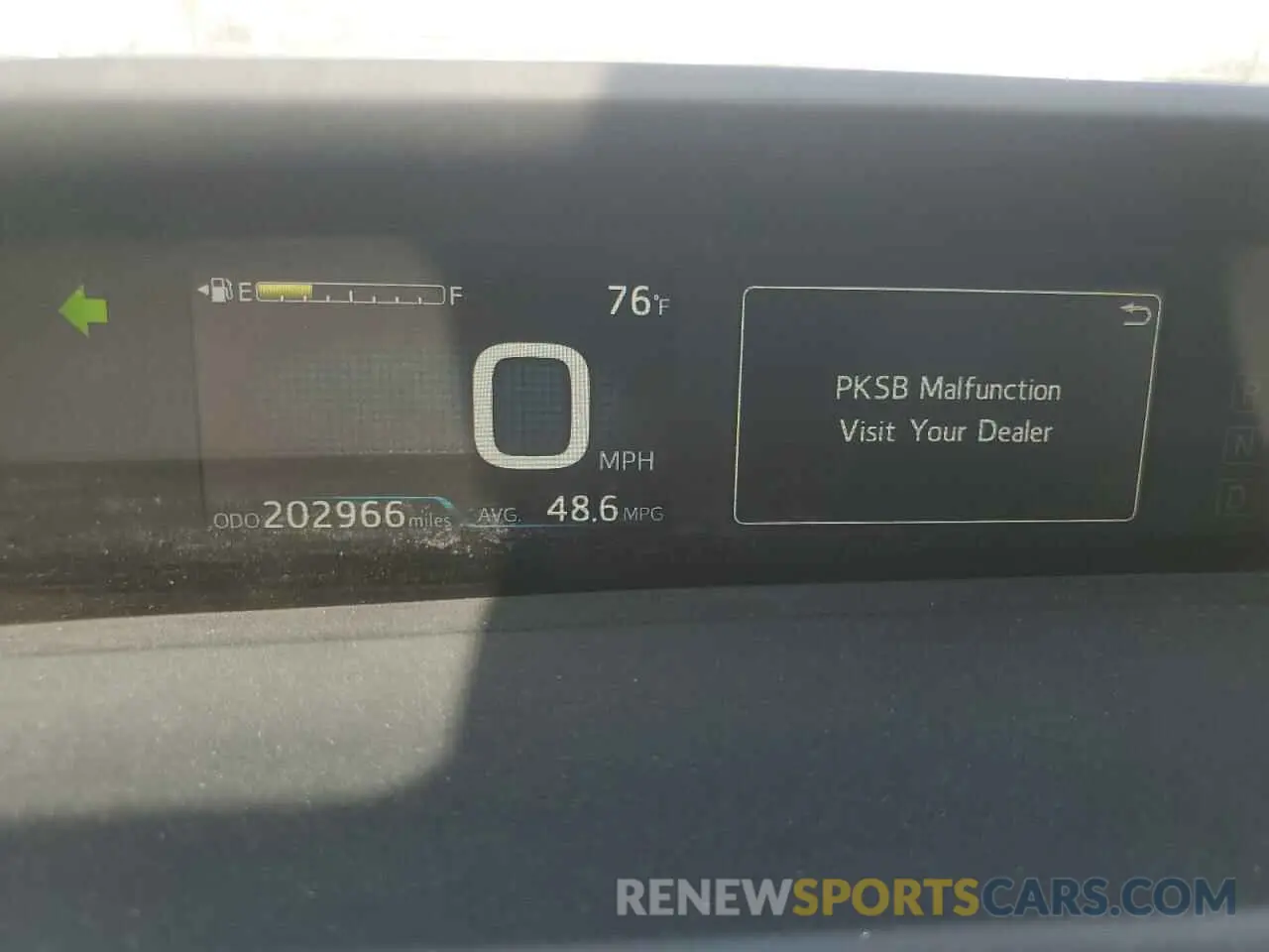 9 fotografías del automóvil dañado JTDKARFU9K3084258 TOYOTA PRIUS 2019