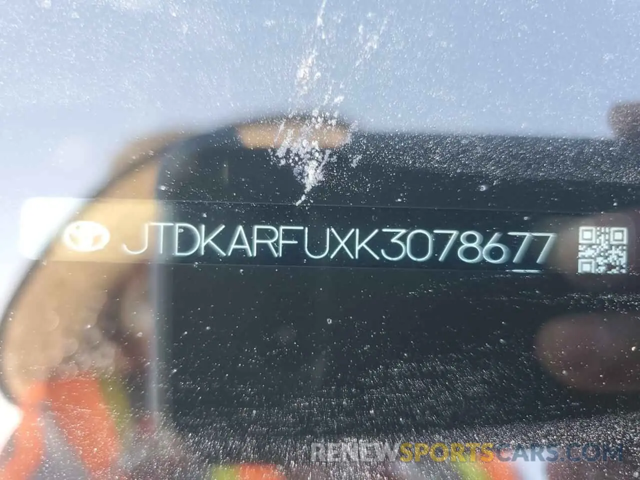 13 fotografías del automóvil dañado JTDKARFUXK3078677 TOYOTA PRIUS 2019