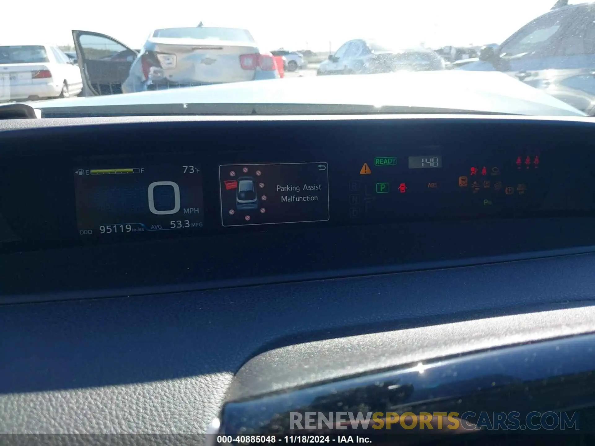 7 fotografías del automóvil dañado JTDKARFUXK3094152 TOYOTA PRIUS 2019