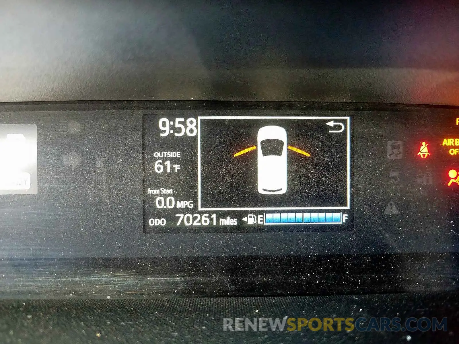 8 fotografías del automóvil dañado JTDKDTB38K1622915 TOYOTA PRIUS 2019