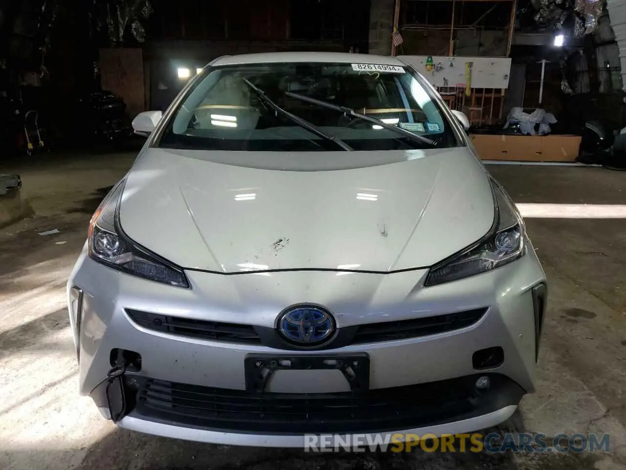 5 fotografías del automóvil dañado JTDL9RFU1K3005288 TOYOTA PRIUS 2019