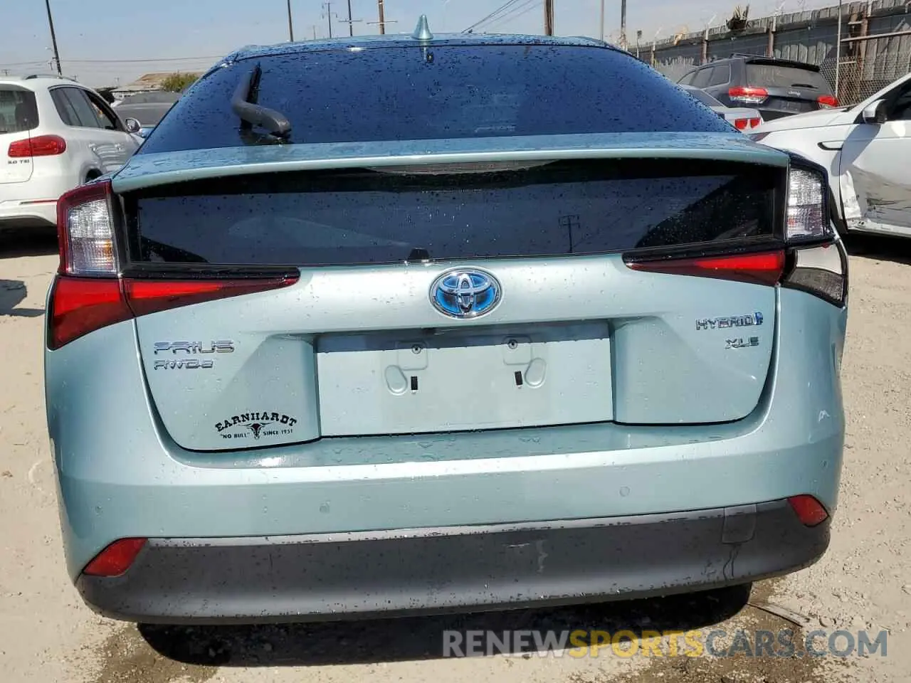 6 fotografías del automóvil dañado JTDL9RFU1K3005534 TOYOTA PRIUS 2019
