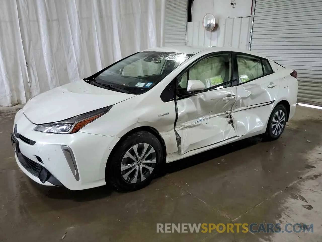 1 fotografías del automóvil dañado JTDL9RFU4K3006676 TOYOTA PRIUS 2019