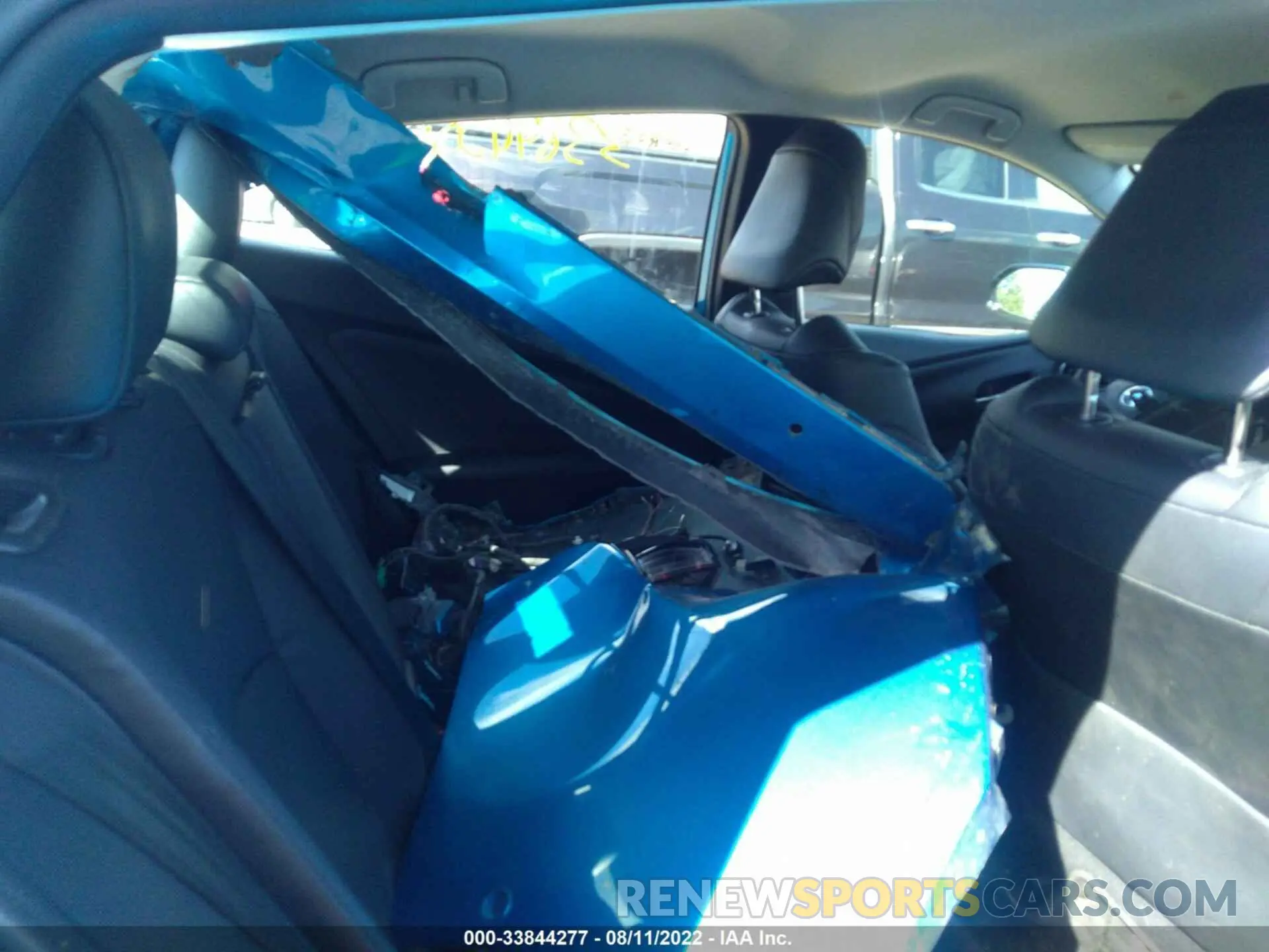 8 fotografías del automóvil dañado JTDL9RFU4K3008170 TOYOTA PRIUS 2019