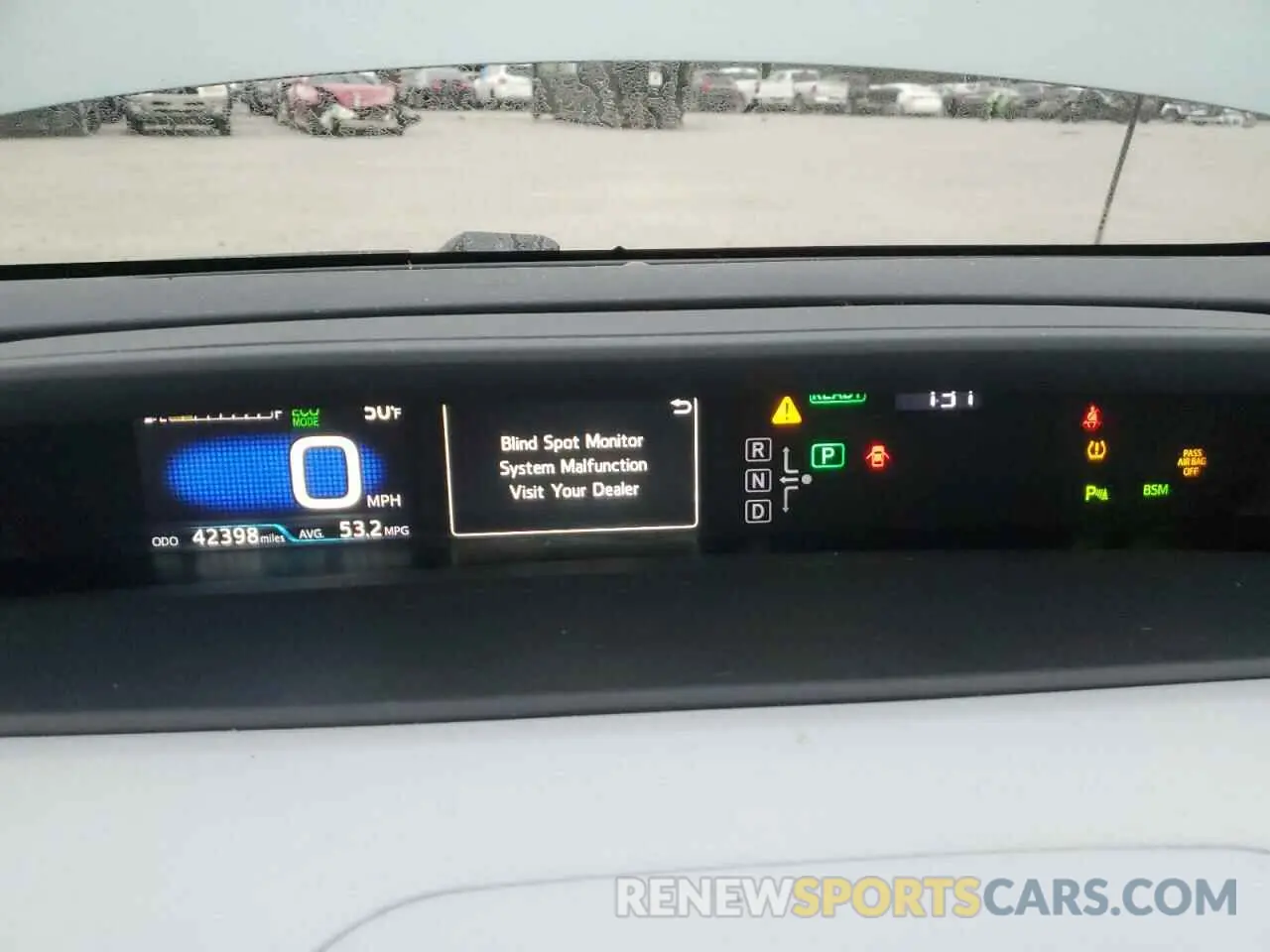 9 fotografías del automóvil dañado JTDL9RFU4K3008685 TOYOTA PRIUS 2019
