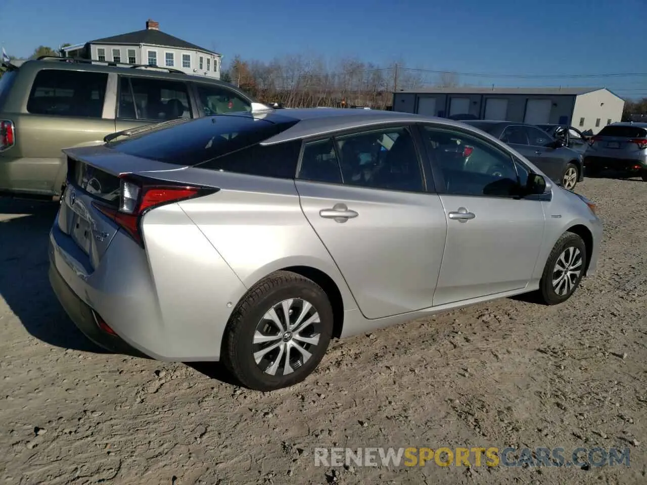 3 fotografías del automóvil dañado JTDL9RFU4K3011652 TOYOTA PRIUS 2019