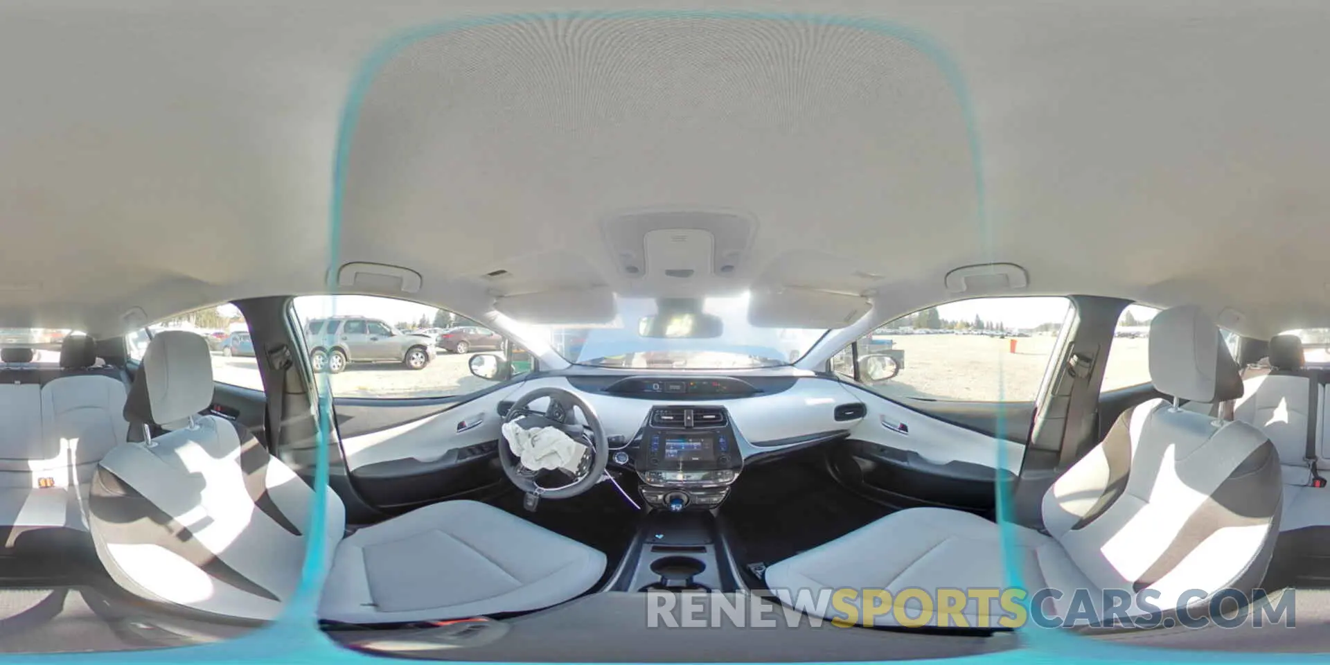 13 fotografías del automóvil dañado JTDL9RFU5K3004824 TOYOTA PRIUS 2019