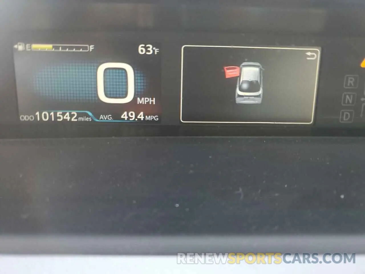9 fotografías del automóvil dañado JTDL9RFU5K3004824 TOYOTA PRIUS 2019