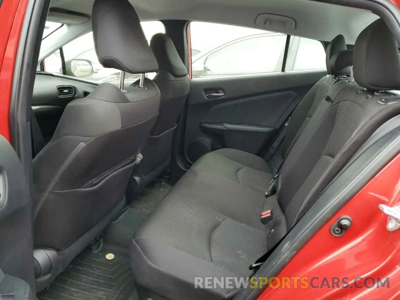 10 fotografías del automóvil dañado JTDL9RFU5K3007027 TOYOTA PRIUS 2019
