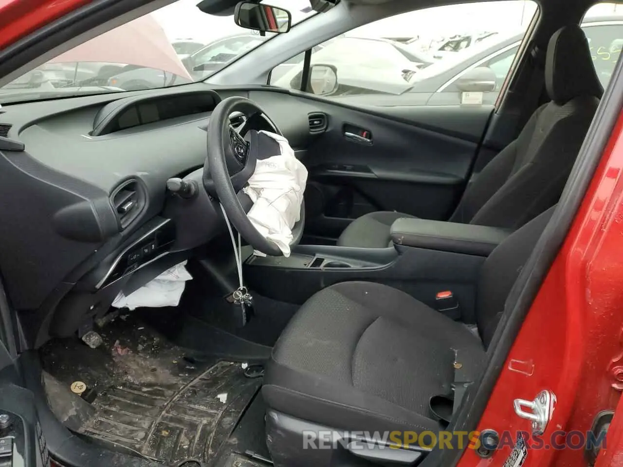 7 fotografías del automóvil dañado JTDL9RFU5K3007027 TOYOTA PRIUS 2019