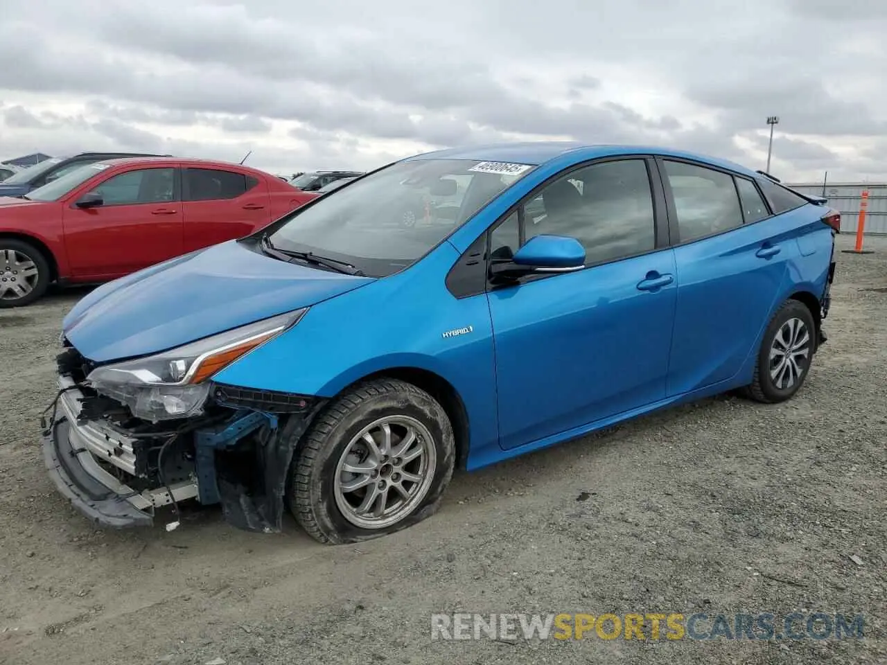 1 fotografías del automóvil dañado JTDL9RFU6K3003844 TOYOTA PRIUS 2019