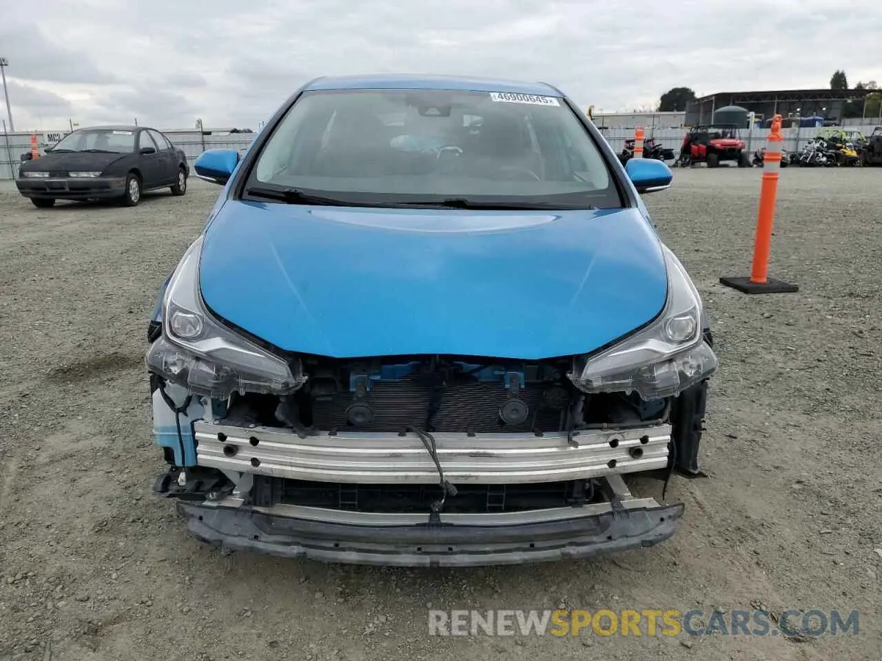 5 fotografías del automóvil dañado JTDL9RFU6K3003844 TOYOTA PRIUS 2019